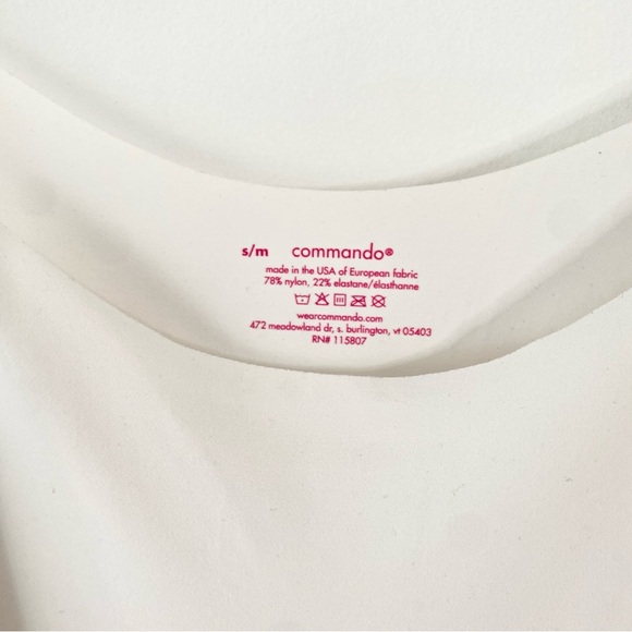 White Commando mini cami slip dress undergarment - Picture 5 of 11